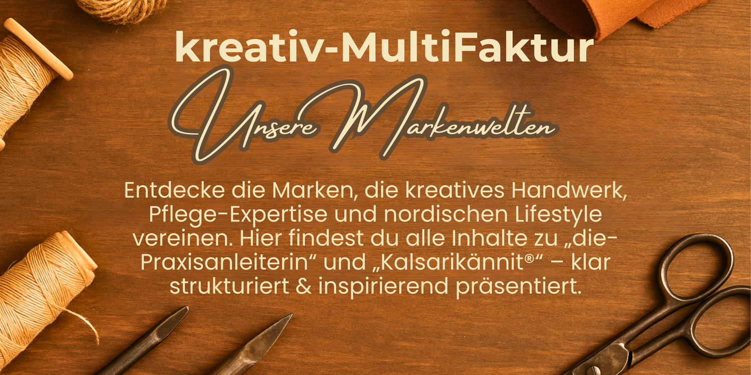 kreativ-MultiFaktur Kategorien Banner für: Unsere Markenwelten