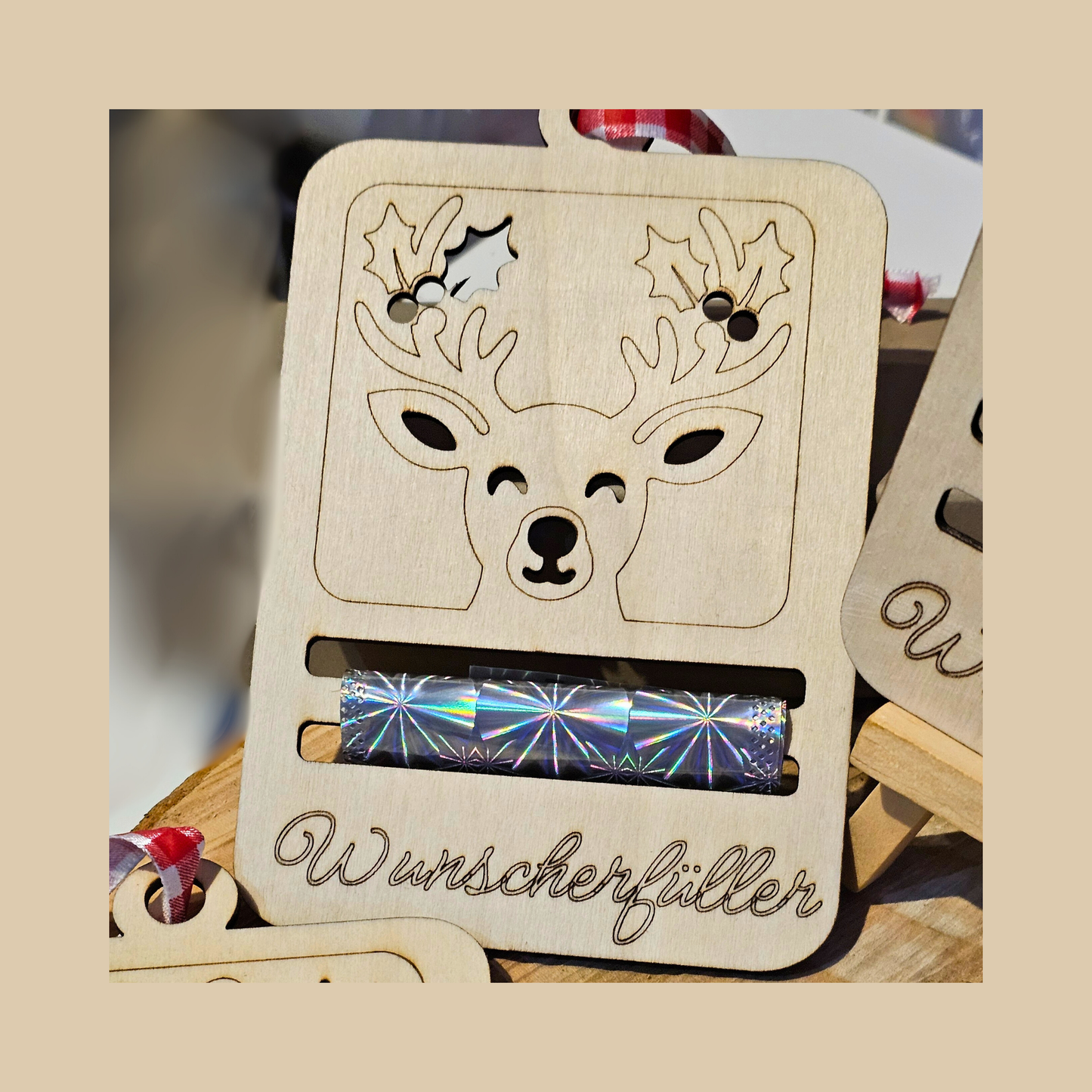 Wunscherfüller – Handgemachter Glücksbringer aus Holz | Geschenkidee