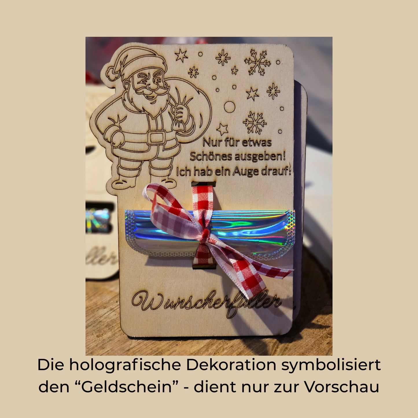 Wunscherfüller – Handgemachter Glücksbringer aus Holz | Geschenkidee