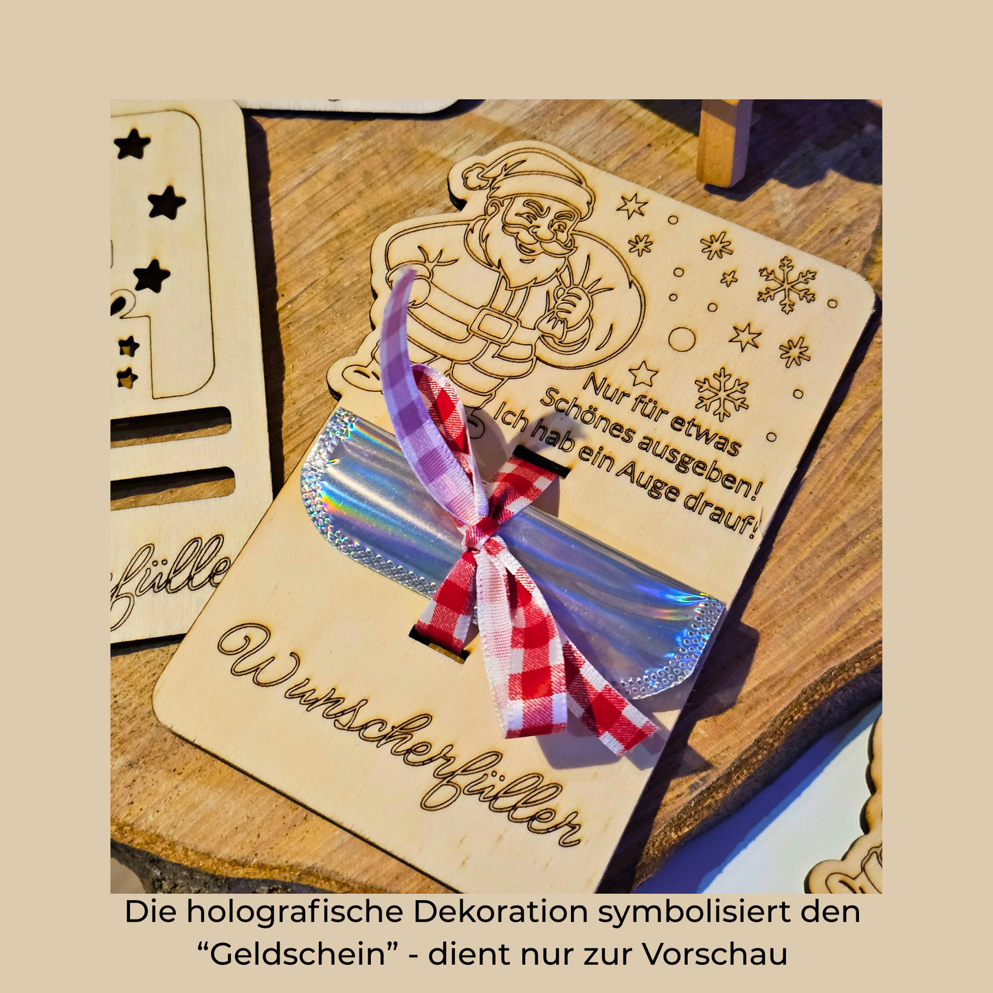 Wunscherfüller – Handgemachter Glücksbringer aus Holz | Geschenkidee