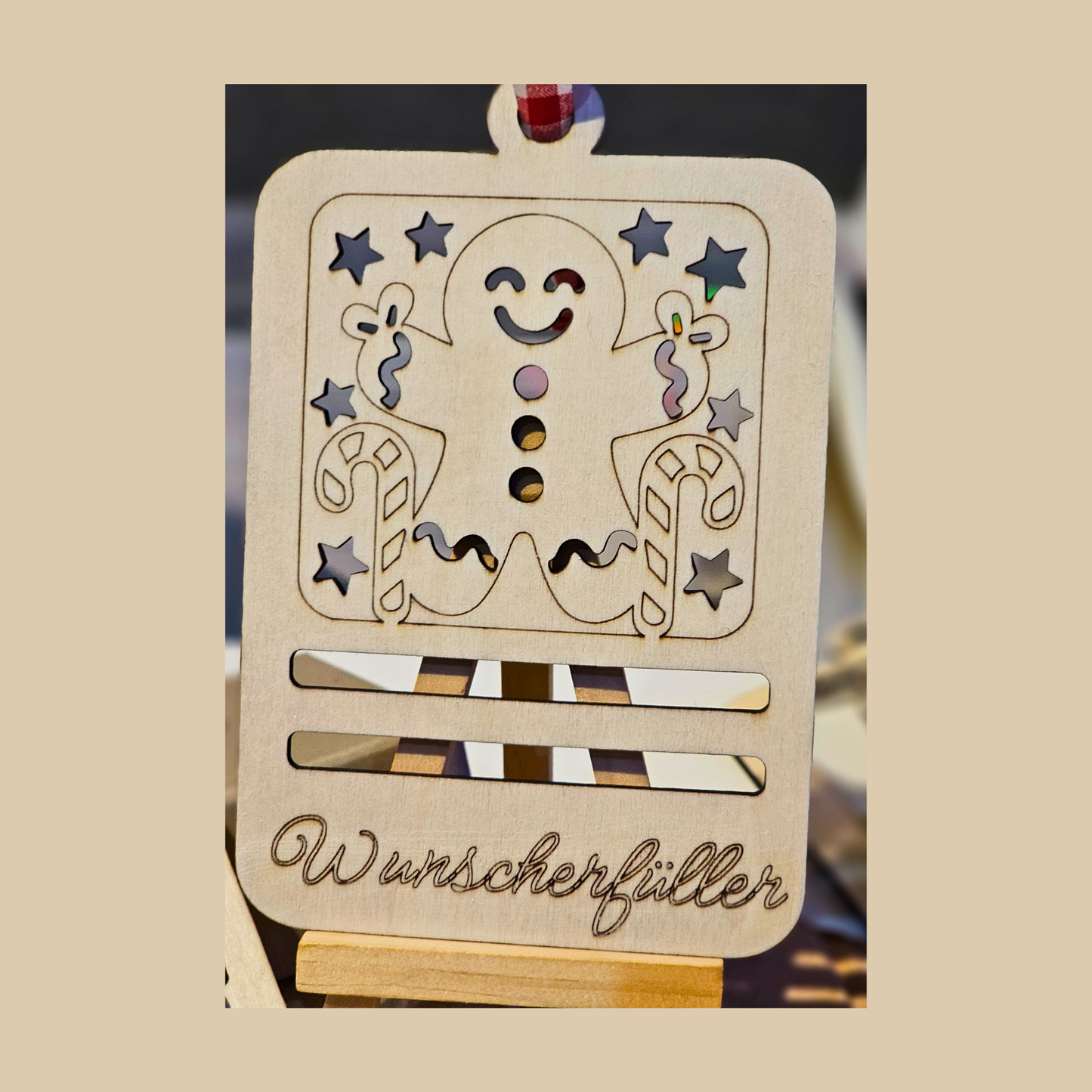 Wunscherfüller – Handgemachter Glücksbringer aus Holz | Geschenkidee